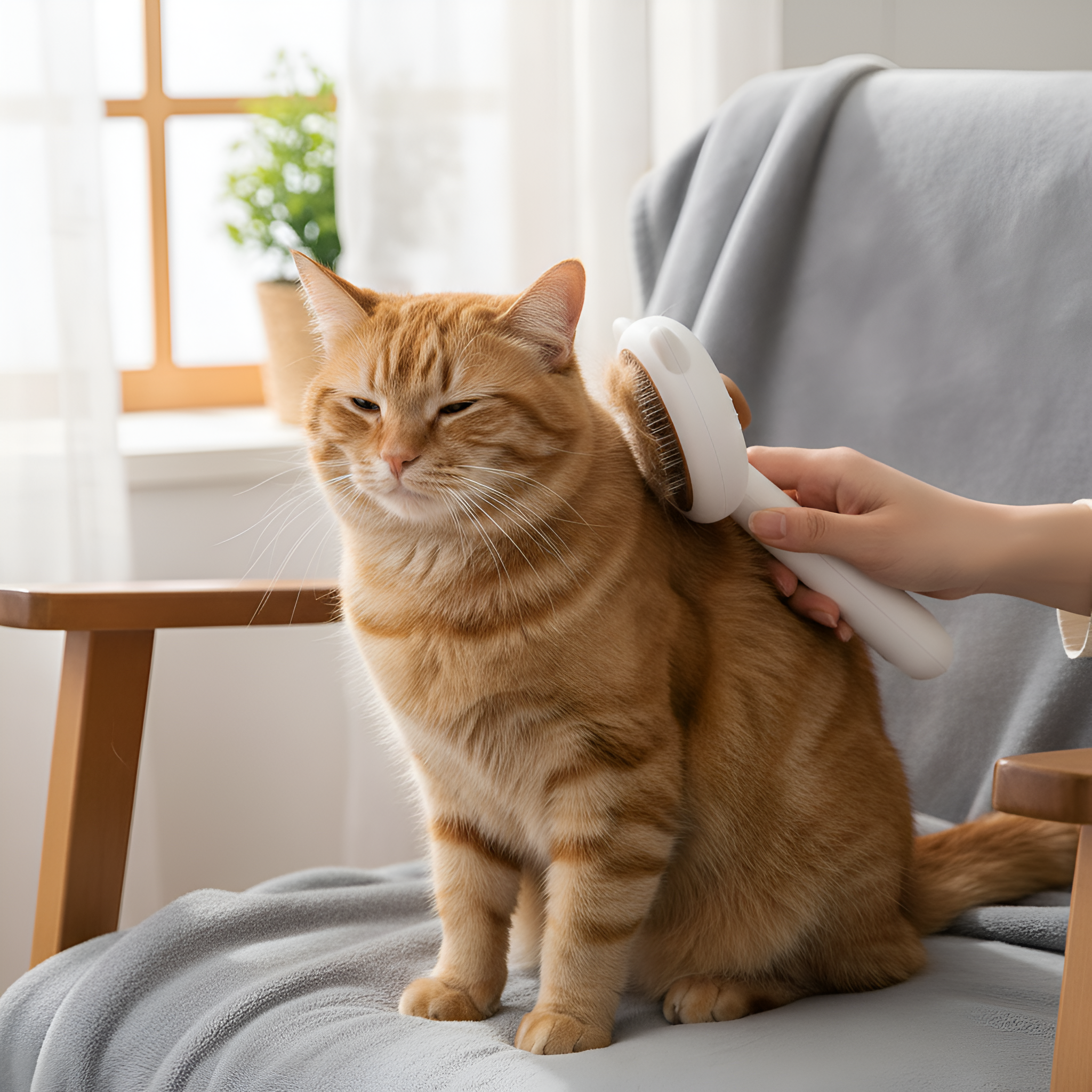 Grooming And Massage Brush For Cats And Dogs