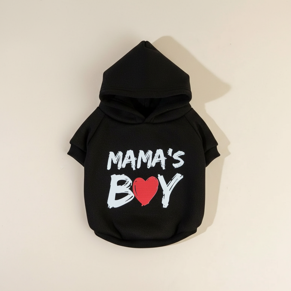 Letter Graphic Pet Hoodie