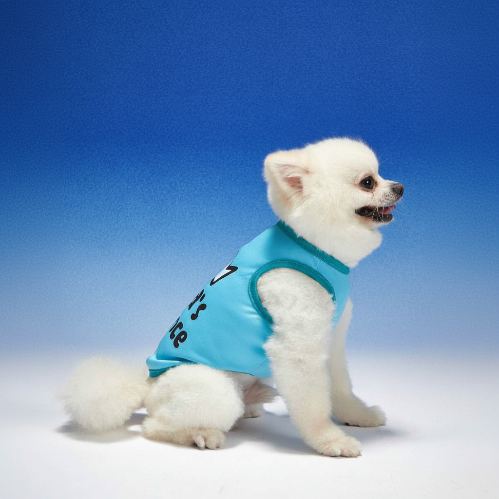 King Of The House Crown & Letter Printed Vest For Pets 