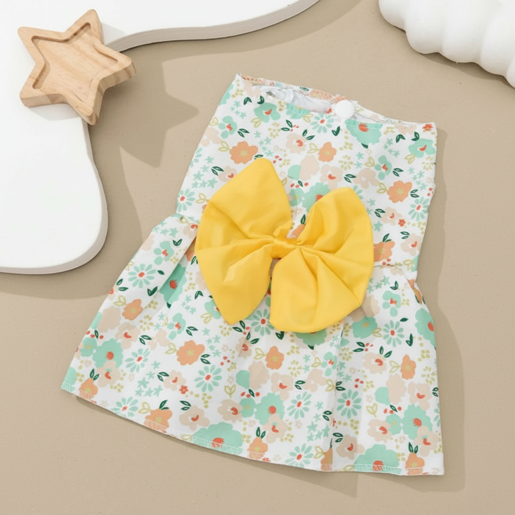 Cute Letter Embroidered Pet Dress For Cats & Dogs