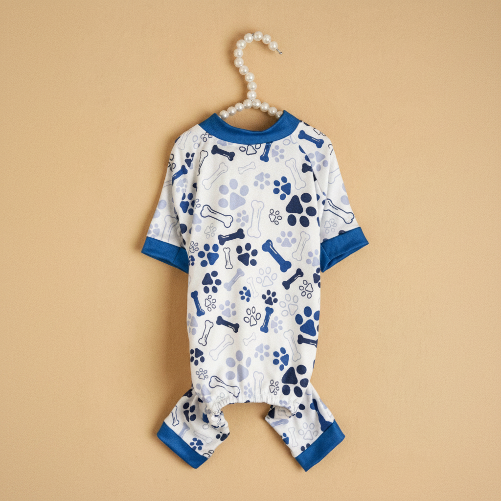 Soft Printed Jumpsuit For Dogs And Cats 