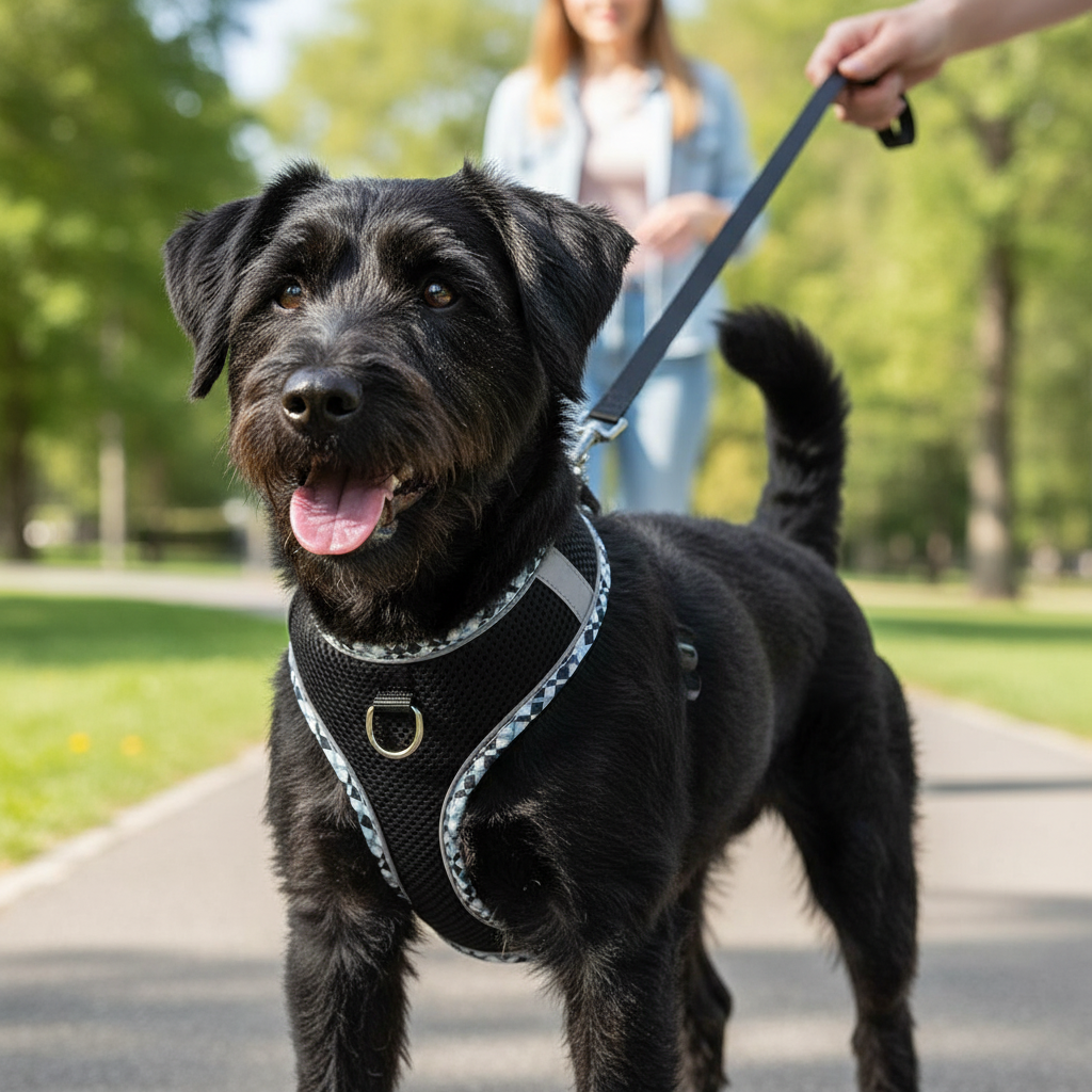Mesh Design Vest Style Harness For Dogs And Cats Outdoor Walking