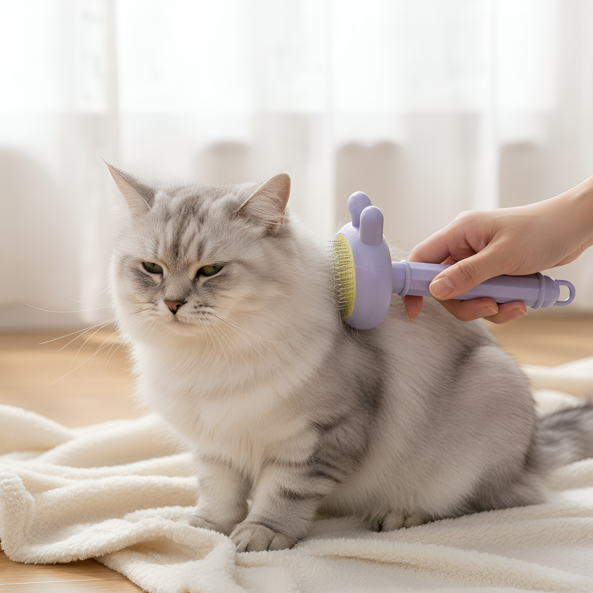 Grooming And Massage Brush For Cats And Dogs