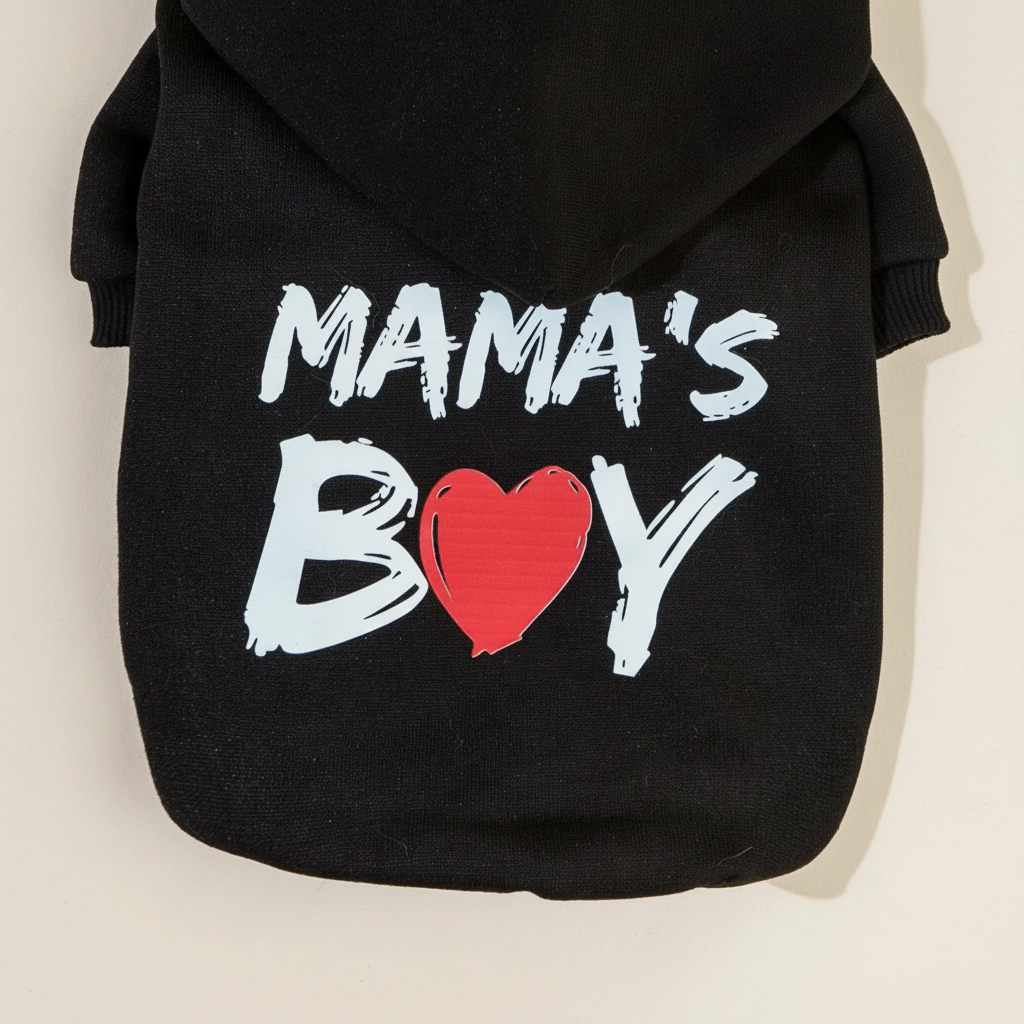 Letter Graphic Pet Hoodie