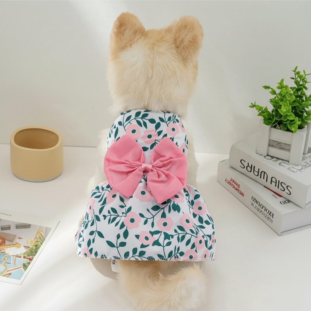 Cute Letter Embroidered Pet Dress For Cats & Dogs