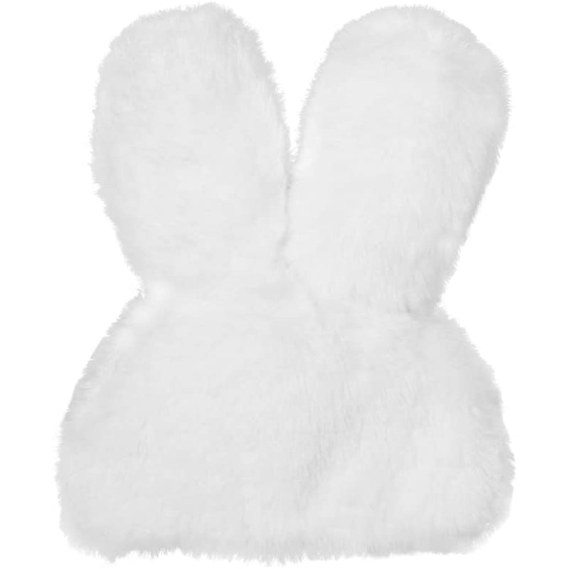 Costume Bunny Rabbit Hat With Ears For Cats & Small Dogs Party Costume Easter Pet Accessory Headwear-Paw Print Pad