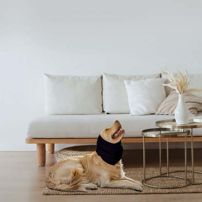 Ears For Dogs Barking Dog Ear Covers Muffs Snood For Noise-Paw Print Pad