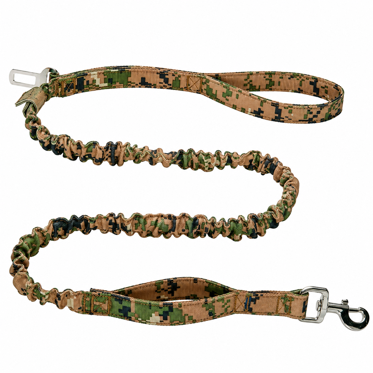 Heavy Duty Bungee Dogs And Cats Leash With Padded Handles