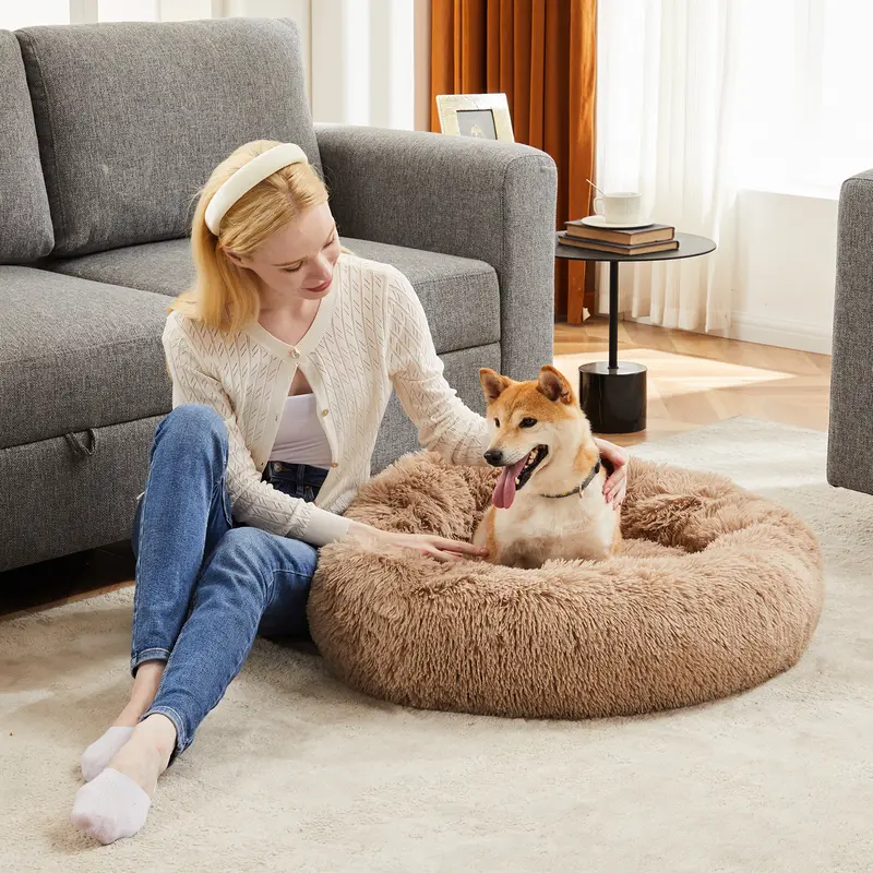 Cozy Pet Waterproof Faux Fur Nest Cat Bed