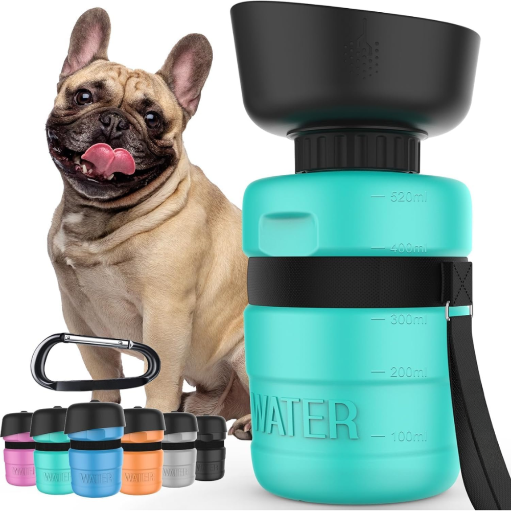 Portable Dog Water Bottle With Bowl And Leak Proof 