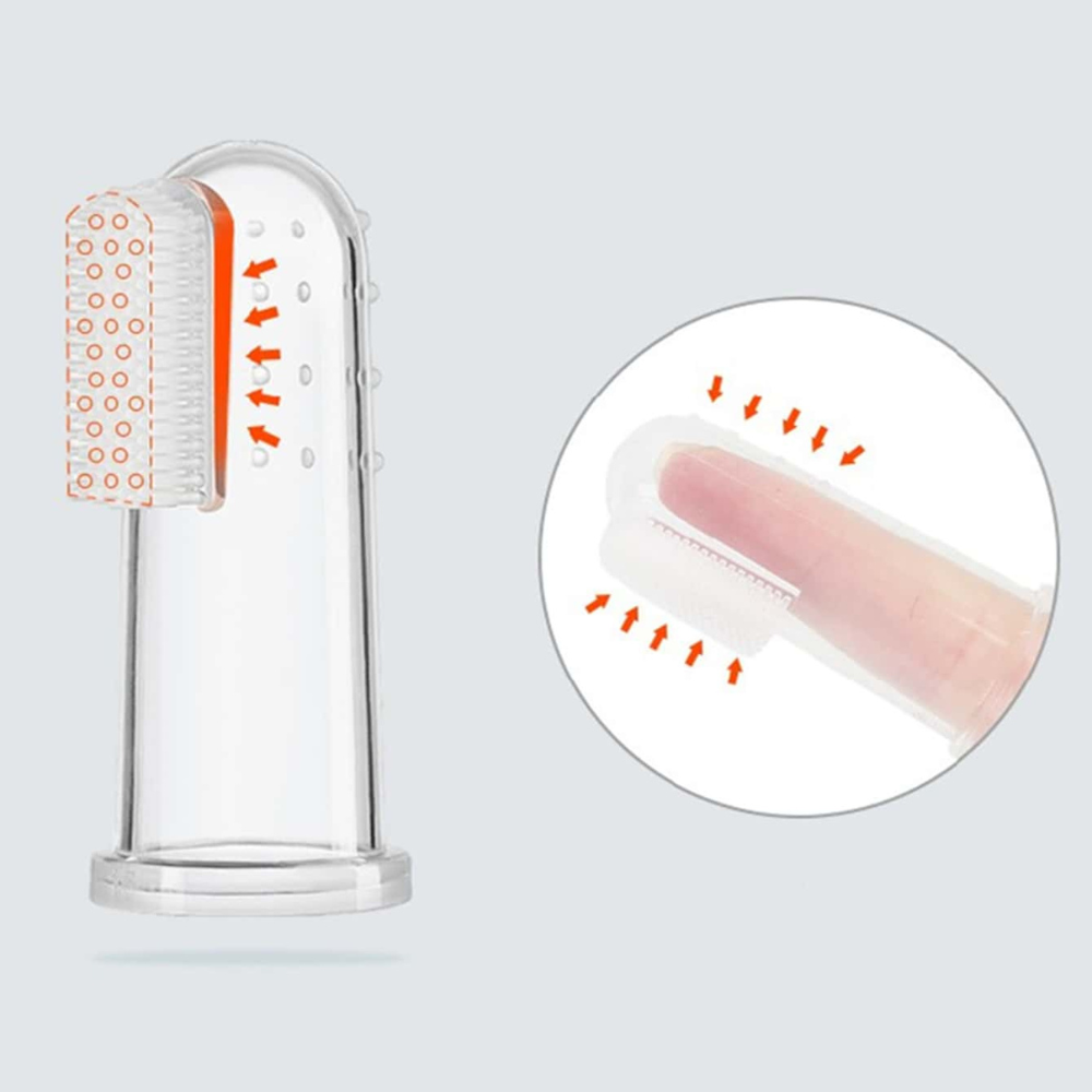 Silicone Finger Toothbrush for Pets