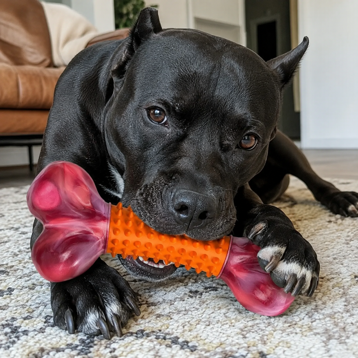 Interactive Everyday Chew Toy For Dogs With Flavours