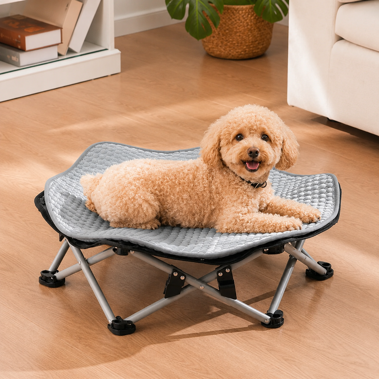 Foldable Mesh Outdoor Portable Dog Bed