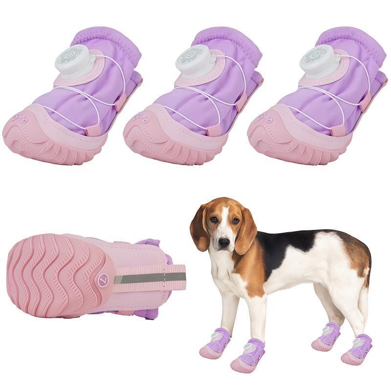 Waterproof Anti Slip Dog Shoes For Snow