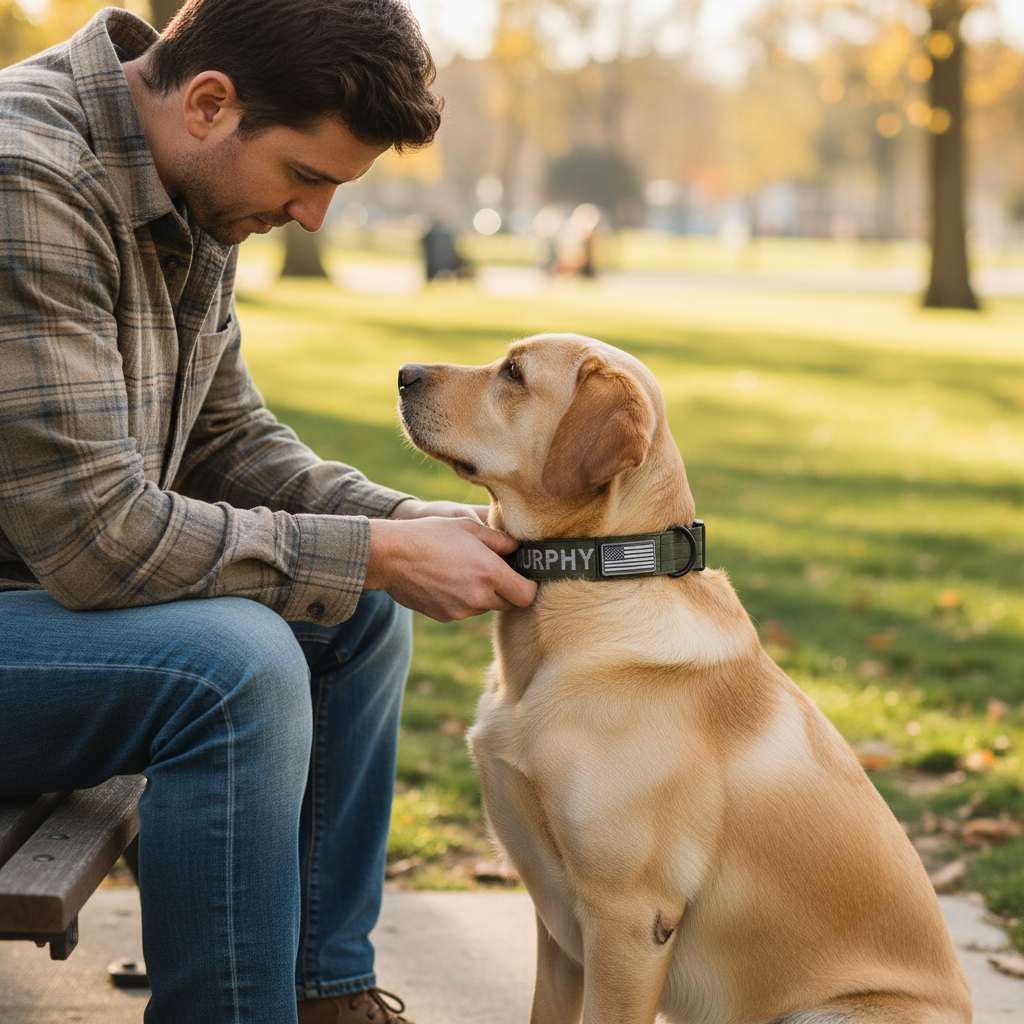 Adjustable Tactical Dog Collar