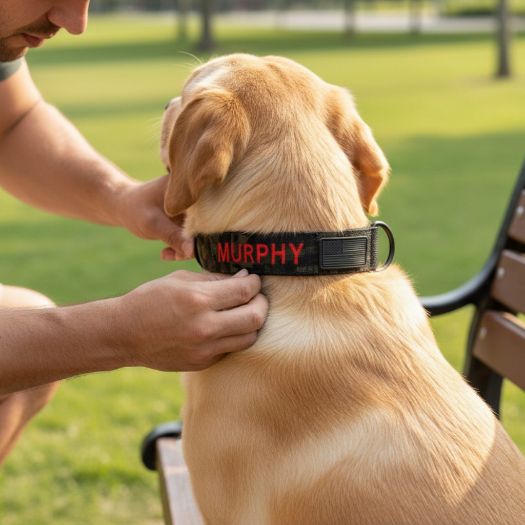 Adjustable Tactical Dog Collar