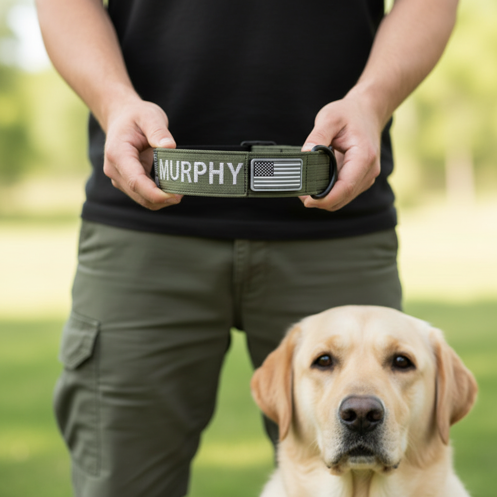 Adjustable Tactical Dog Collar