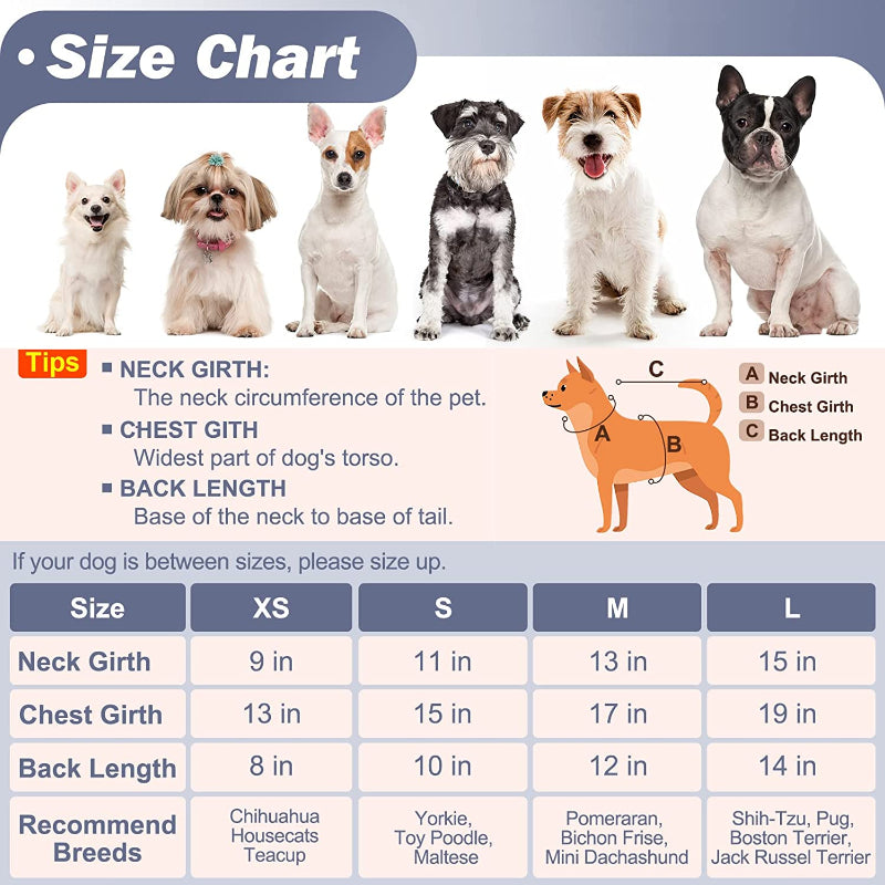 Dog Fleece Vest Sweater Winter Jacket For Dogs-Paw Print Pad