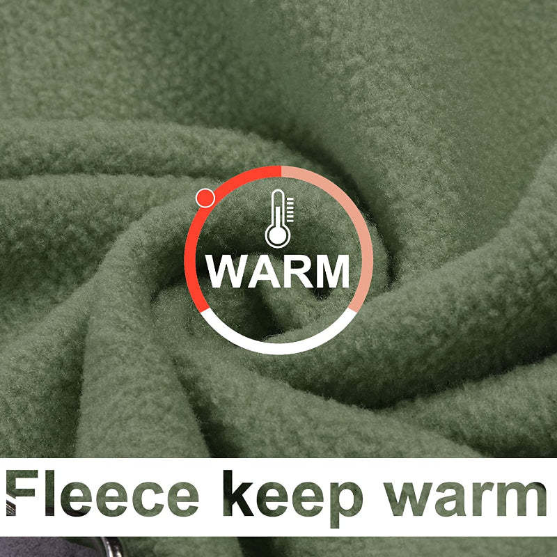 Dog Fleece Vest Sweater Winter Jacket For Dogs-Paw Print Pad