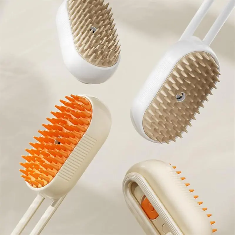 3 in 1 Steam Pet Grooming Brush for Hair Removal and Everyday Care