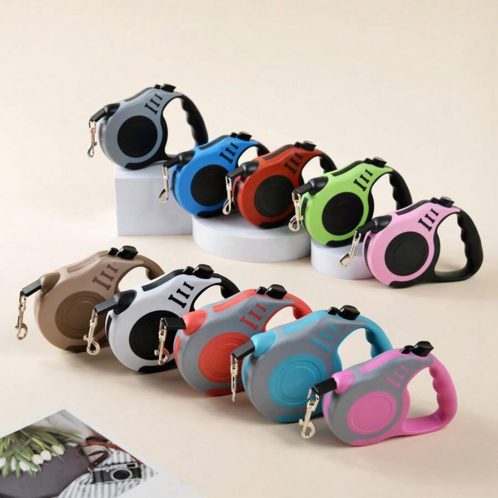 Bone Shaped Pet Retractable Walking Leash For Dogs