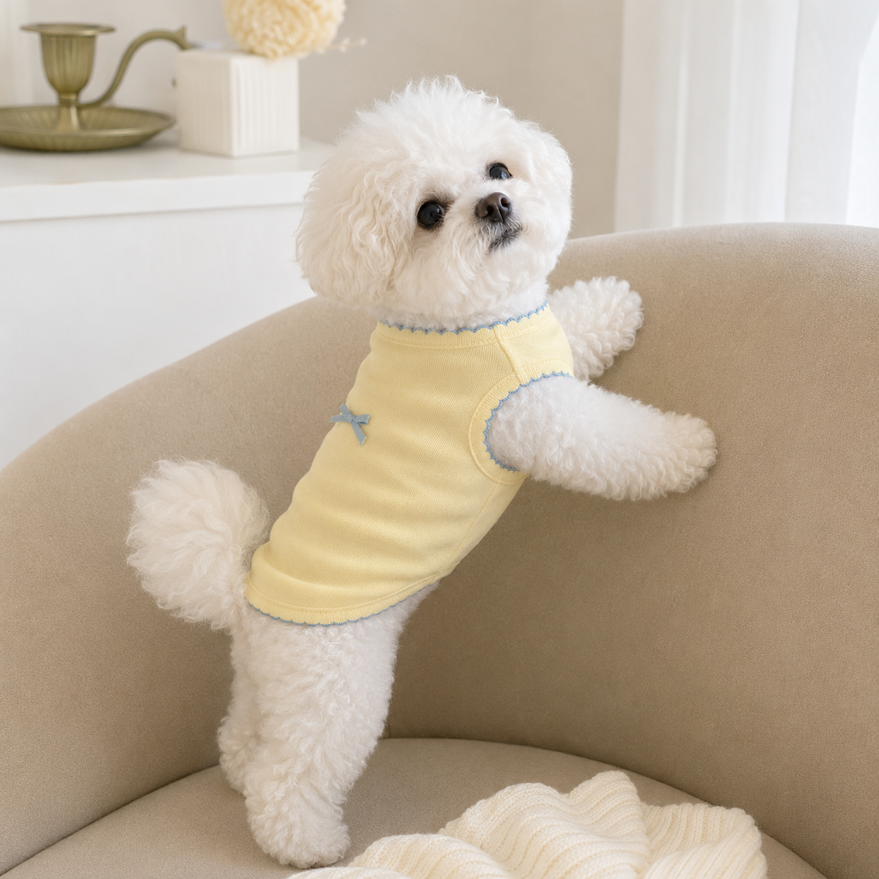 Spring Summer Soft Vest For Small Dogs And Cats