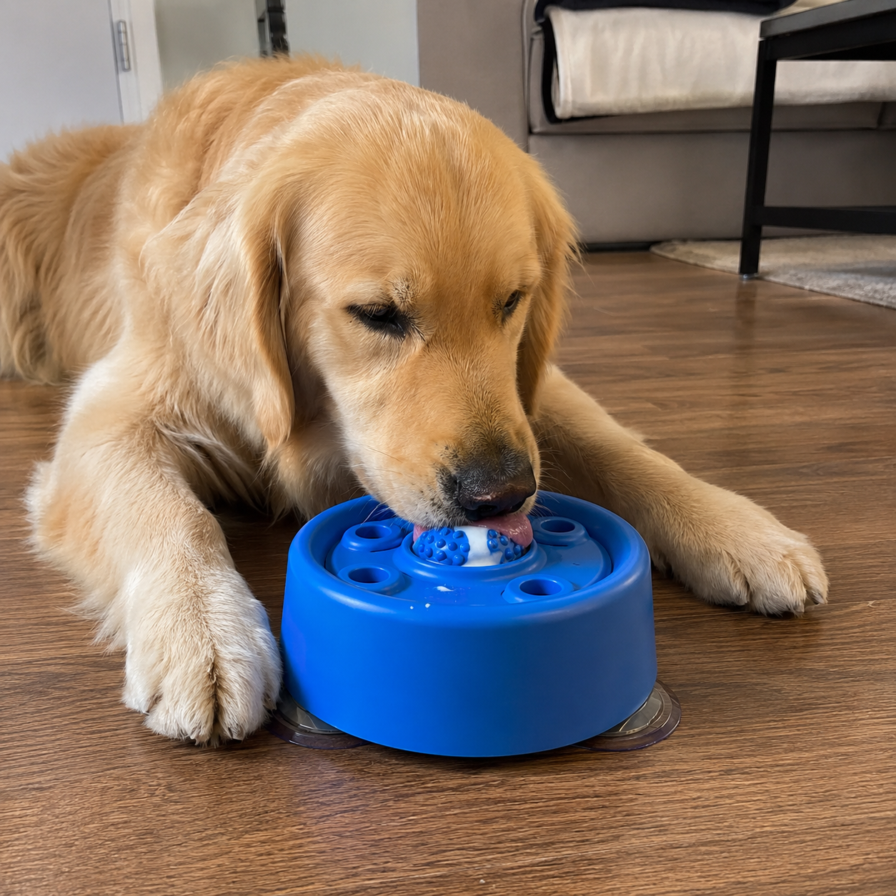 No Spill Dog Feeder Bowl With Suction Base