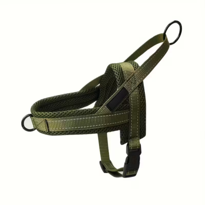 Adjustable No Pull Dog Harness With Reflective Vest