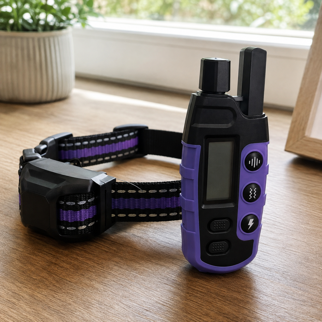 Rechargeable Remote Control Waterproof Dog Training Collar 