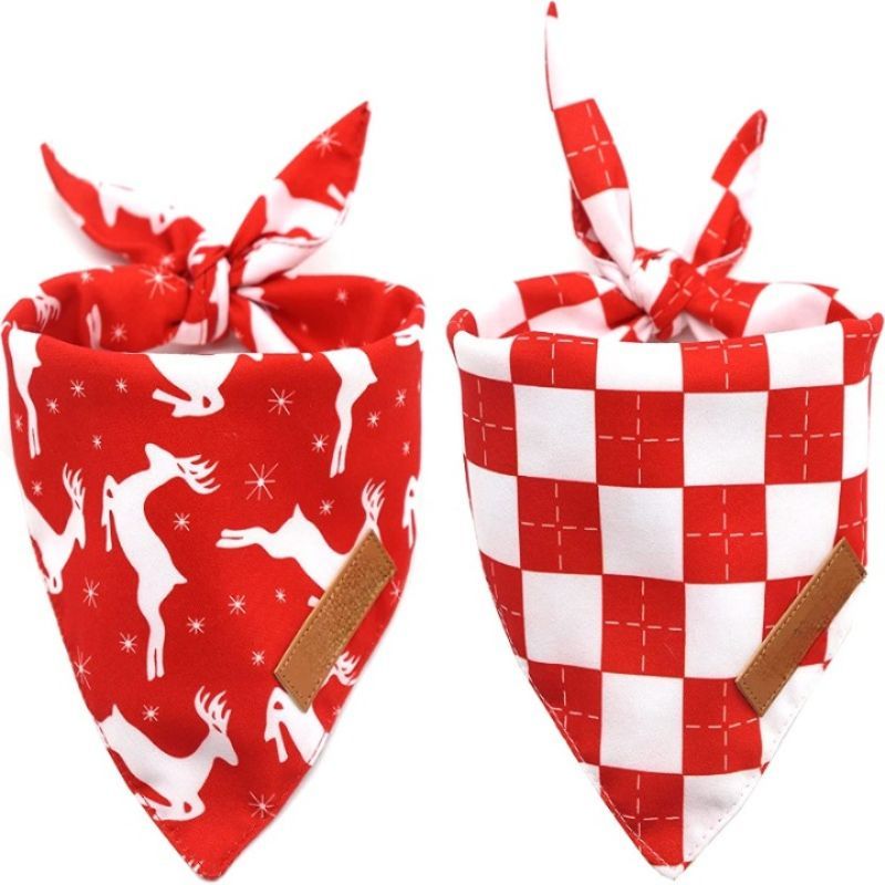 Patrick's Day Bandanas, Premium Durable Fabric, Multiple Sizes Offered-Paw Print Pad