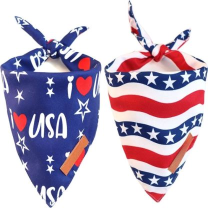 Patrick's Day Bandanas, Premium Durable Fabric, Multiple Sizes Offered-Paw Print Pad