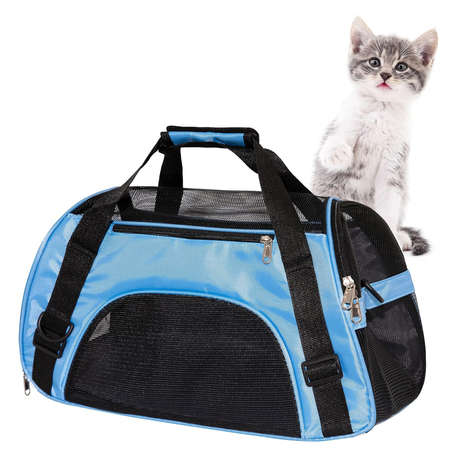 Airline Approved Soft Pet Carrier for Dogs And Cats Travel Bag