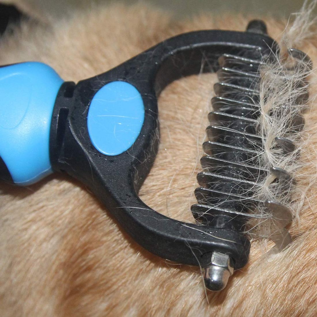 Double-Sided Dog And Cat Grooming Brush