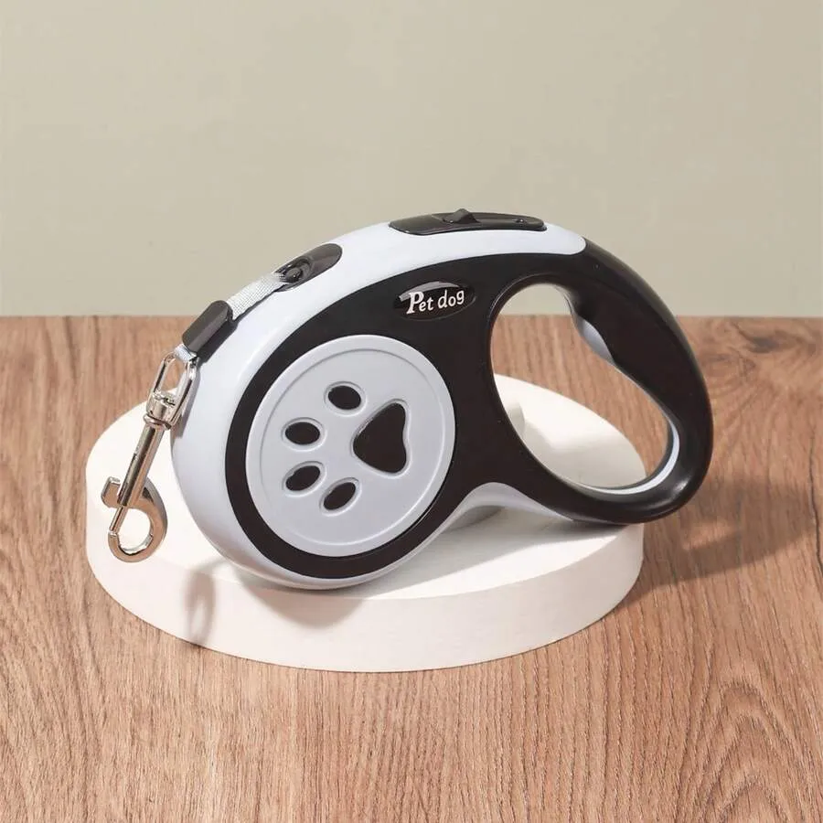 Retractable Dog Walking Leash With Adjustable Lead For Medium Dogs