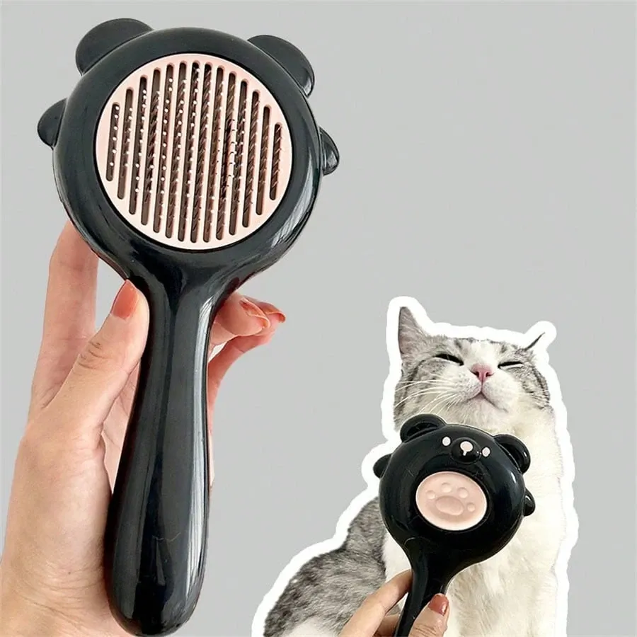 Pet Grooming Brush For Cats And Dogs Hair Removal And Massage