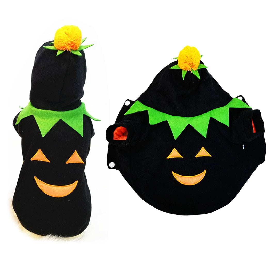 Halloween Hoodies For Dogs-Paw Print Pad