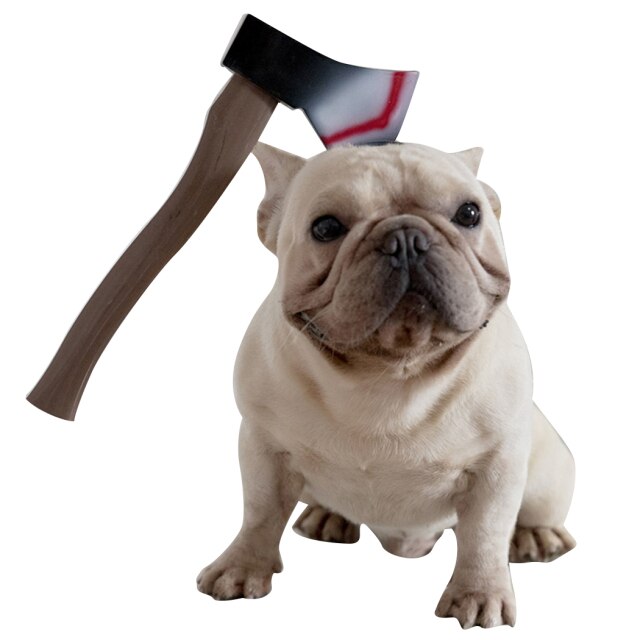 Dress Up Halloween Headband For Dog-Paw Print Pad