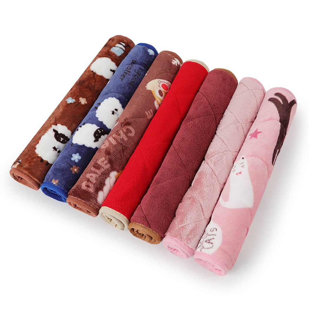 Velvet Blankets For Dogs-Paw Print Pad