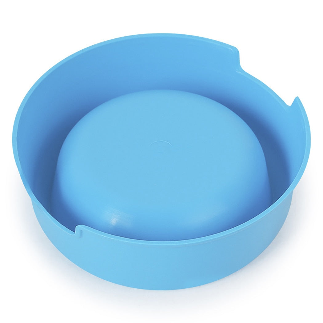 Pastel Dog Bowl-Paw Print Pad