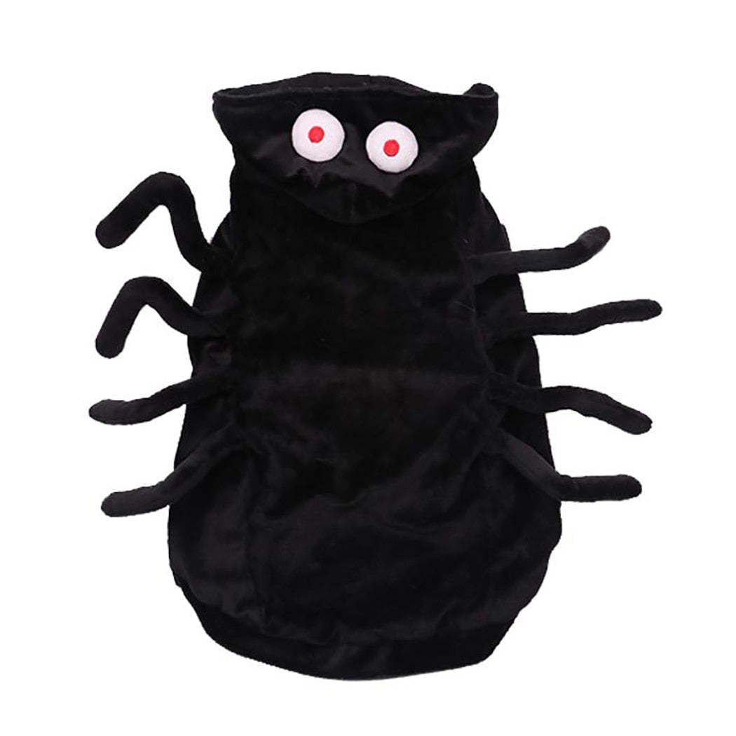 Halloween Dogs Spider Costume-Paw Print Pad