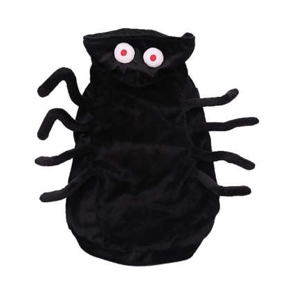 Halloween Dogs Spider Costume-Paw Print Pad