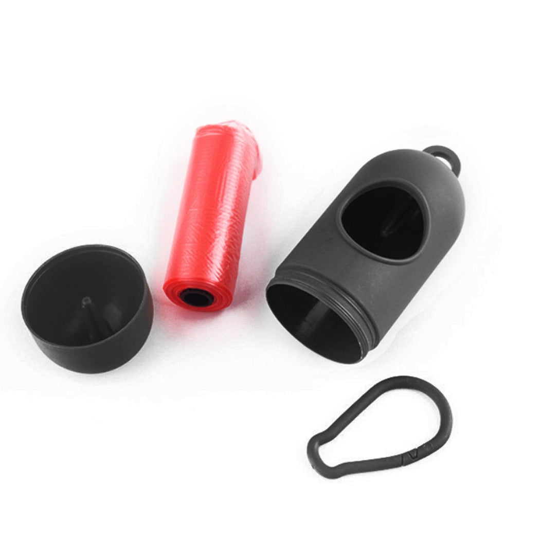 Portable Waste Bag Dispenser For Dog-Paw Print Pad