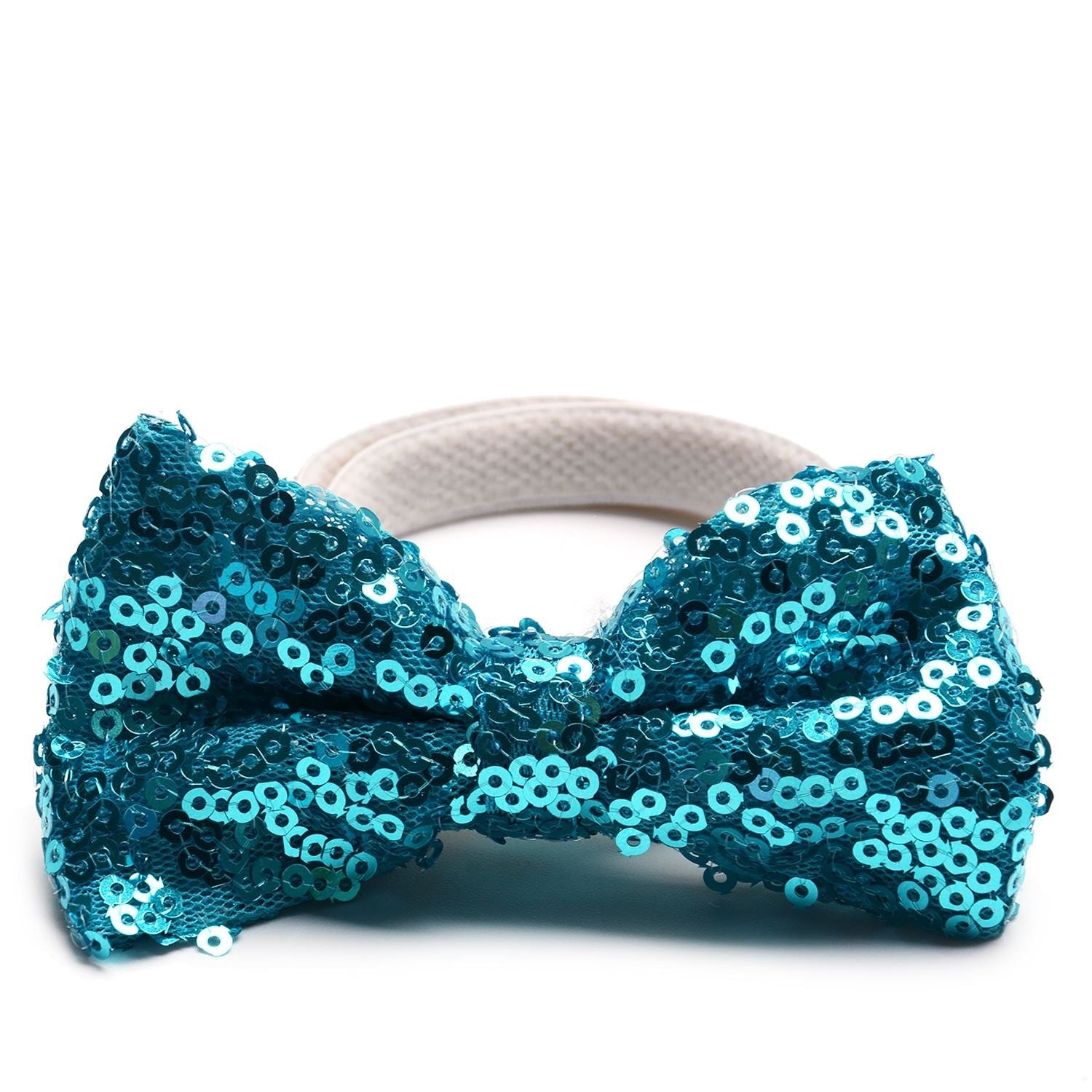 Cute Sequin Bowtie Collar For Cats-Paw Print Pad