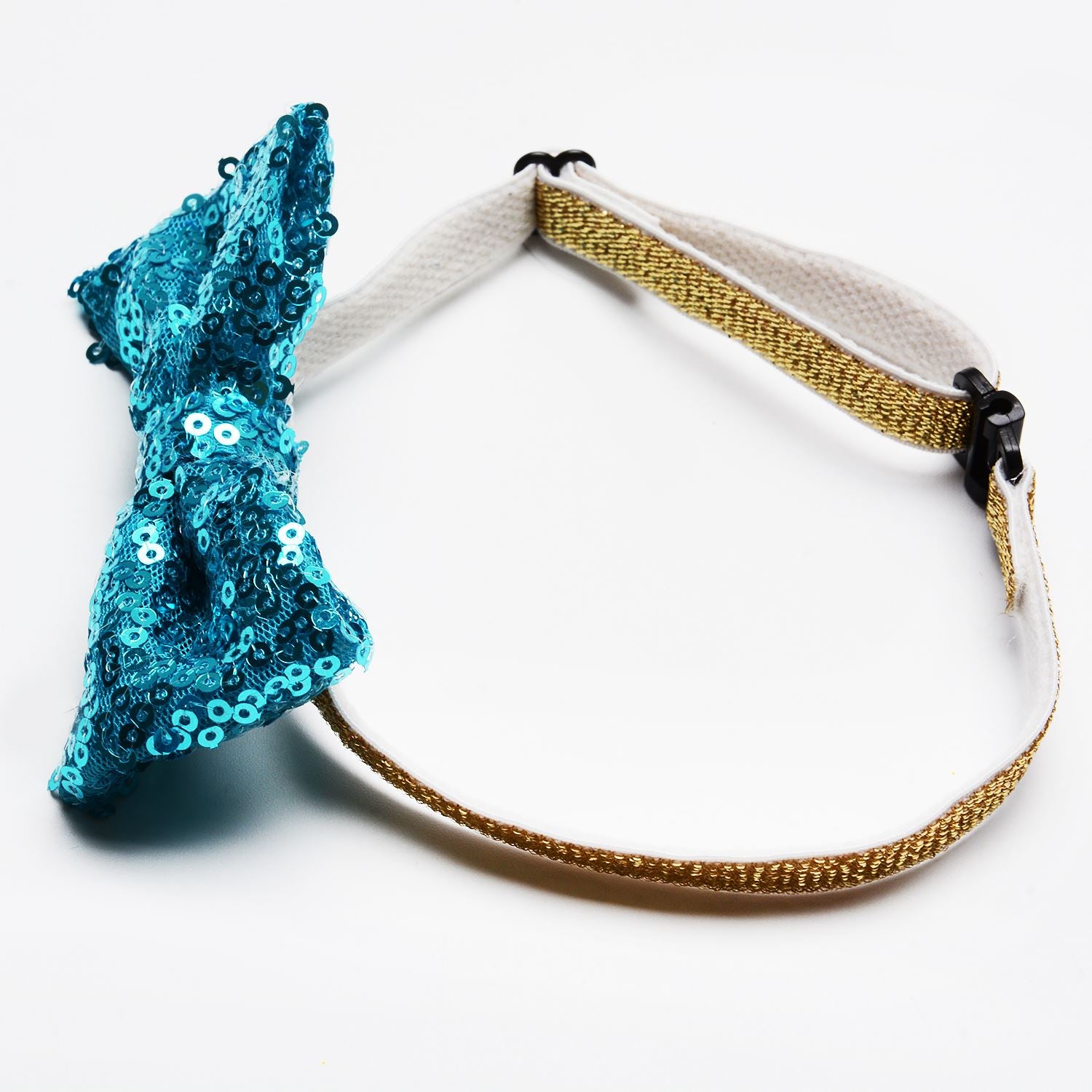 Cute Sequin Bowtie Collar For Cats-Paw Print Pad