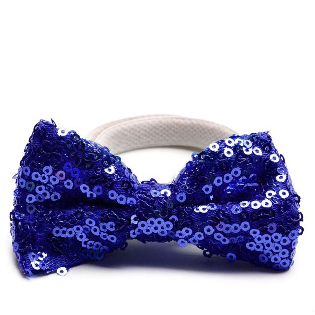 Cute Sequin Bowtie Collar For Cats-Paw Print Pad