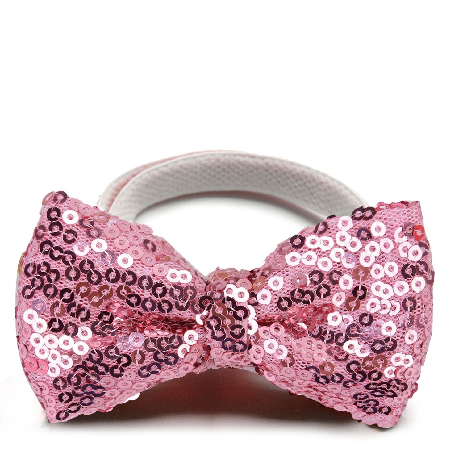 Cute Sequin Bowtie Collar For Cats-Paw Print Pad