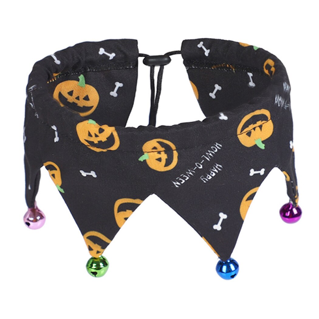Halloween Collars For Cats-Paw Print Pad