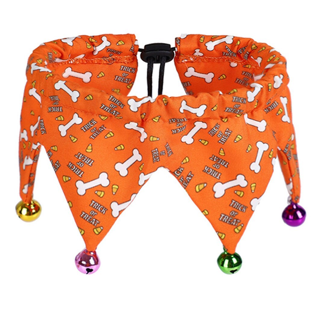 Halloween Collars For Cats-Paw Print Pad