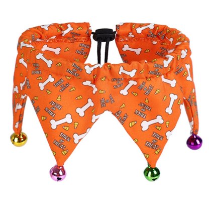 Halloween Collars For Cats-Paw Print Pad