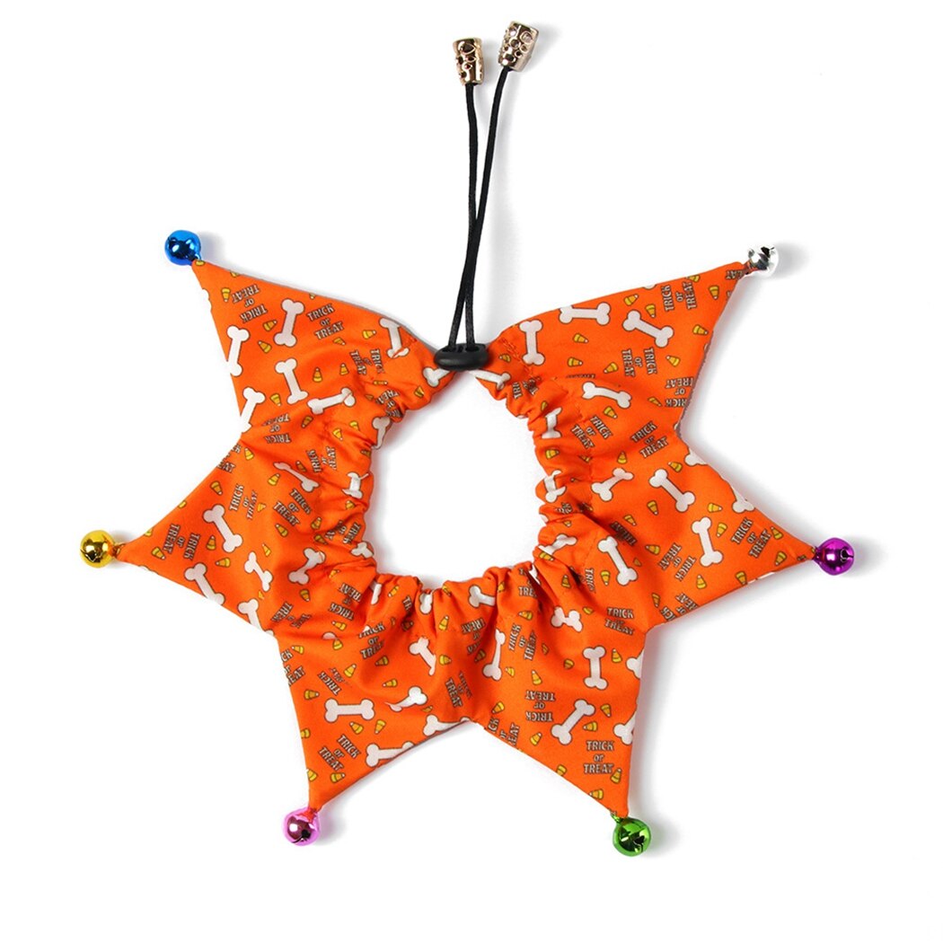 Halloween Collars For Cats-Paw Print Pad